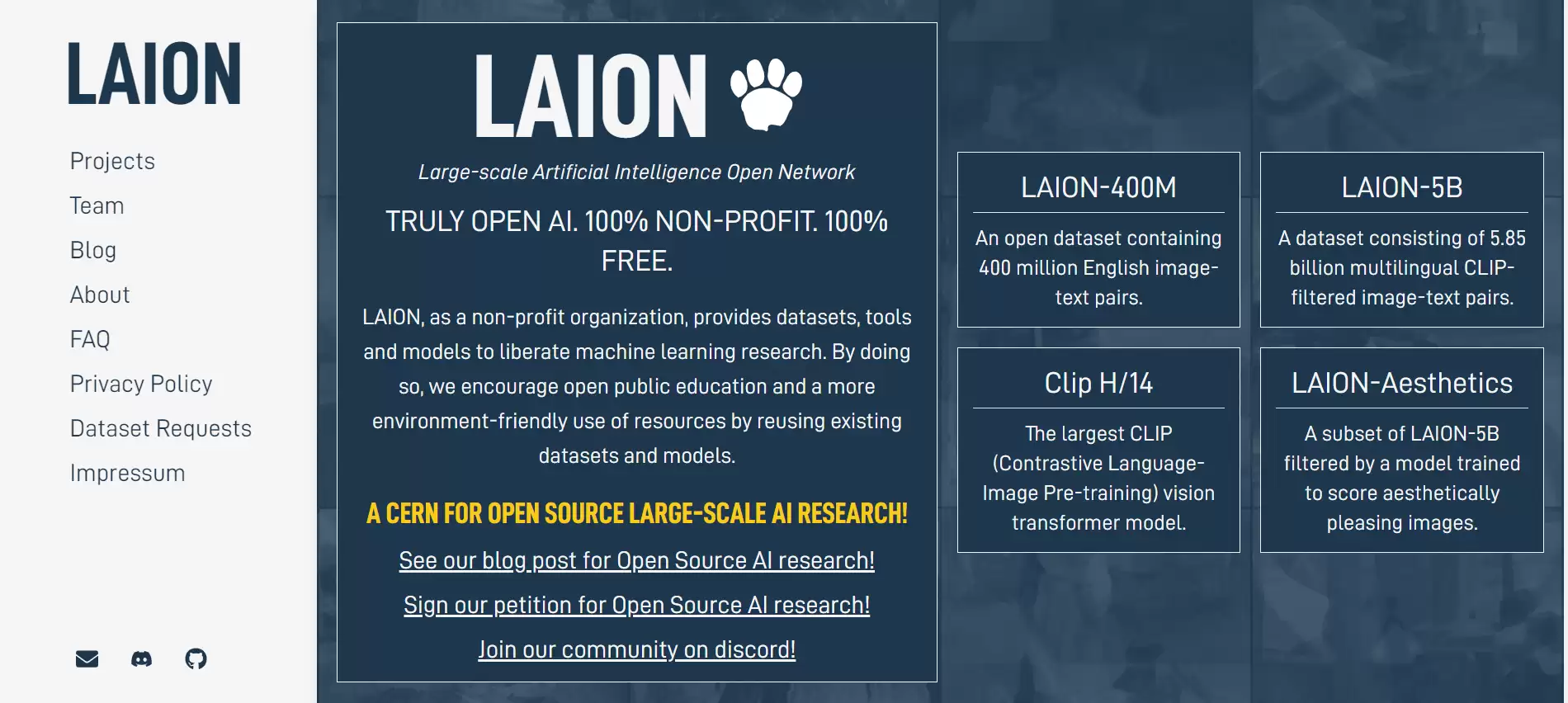 Laion - Best AI Tool Core Feature and Review on Toolaiz