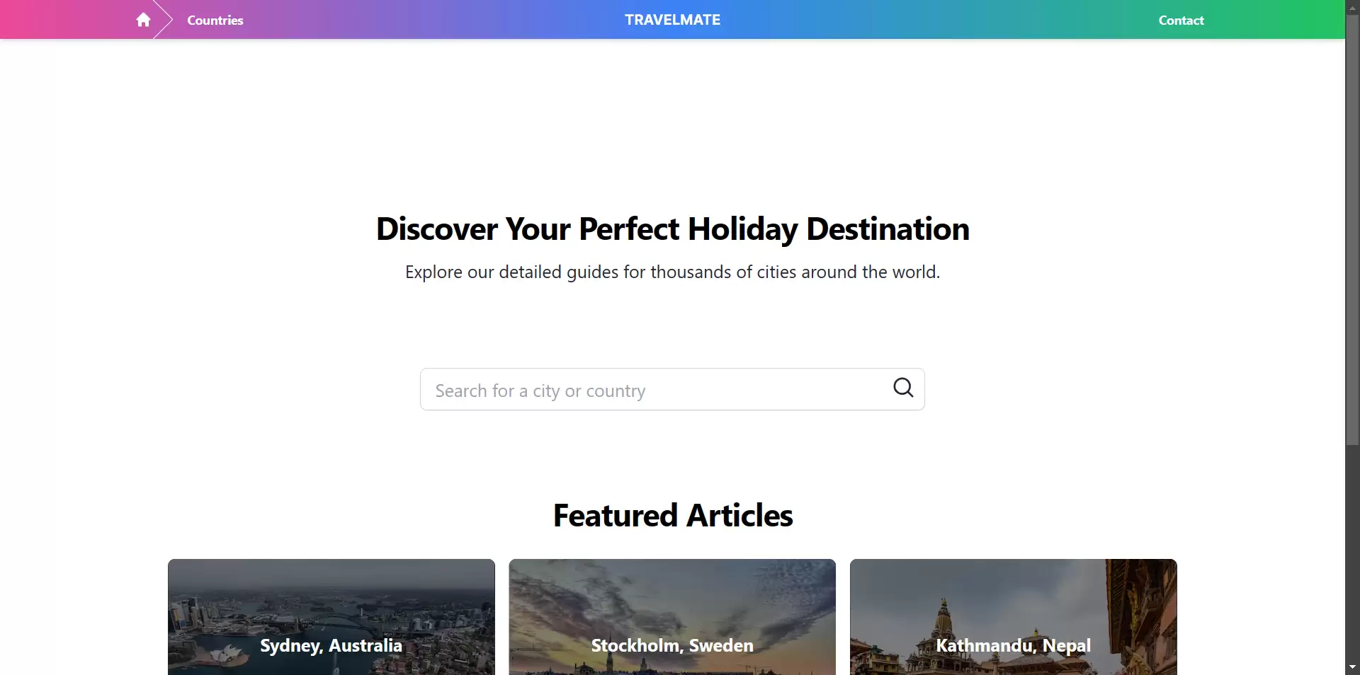 Travel Mate - Best AI Tool Core Feature and Review on Toolai