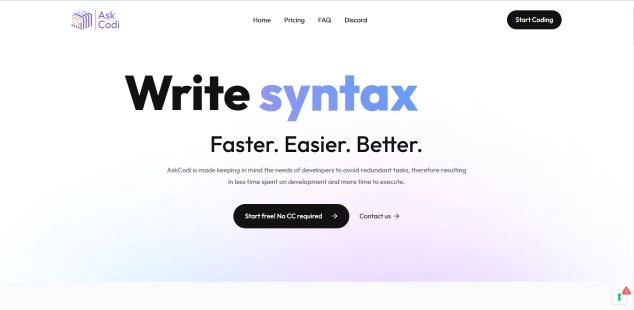 AskCodi - Best AI Tool Core Feature and Review on Toolaiz