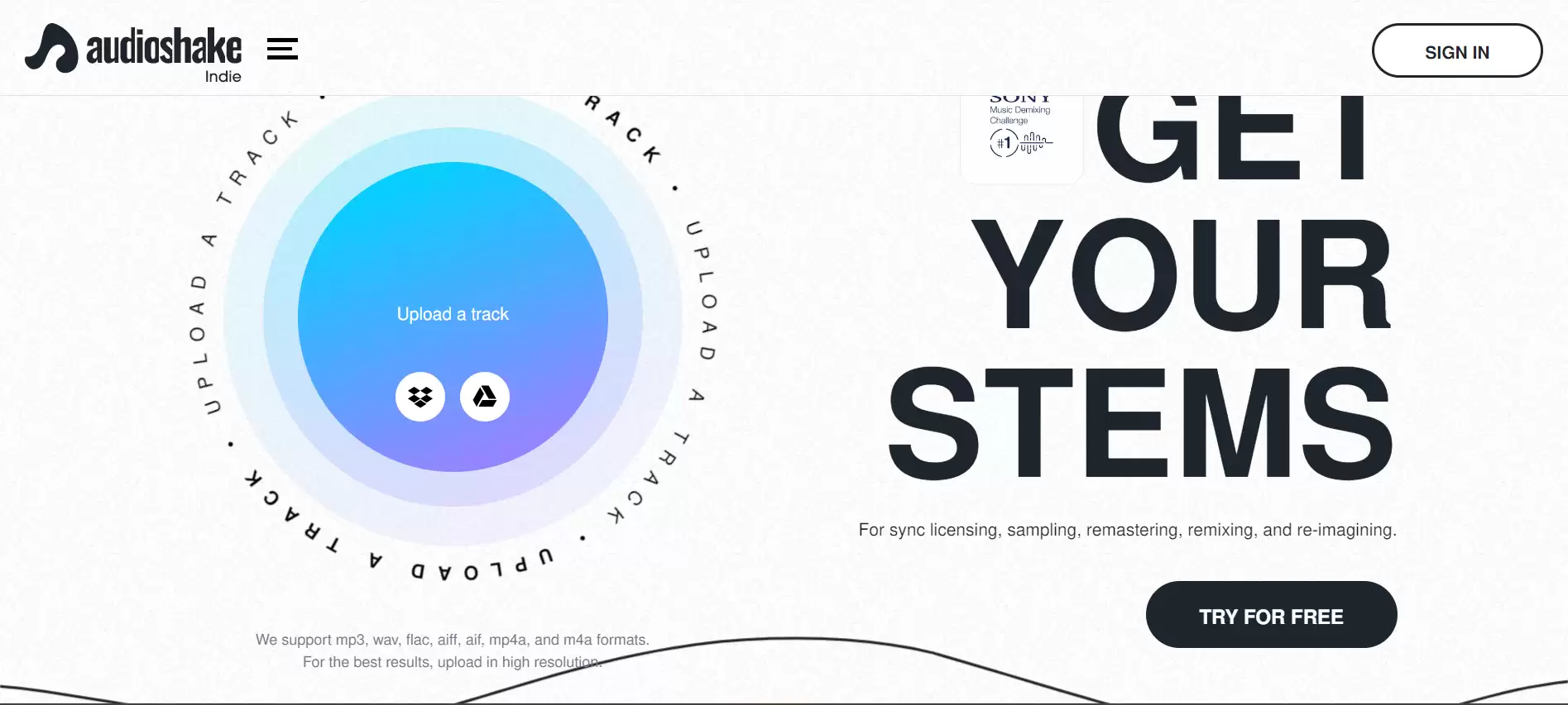 Audioshake - Best AI Tool Core Feature and Review on Toolaiz