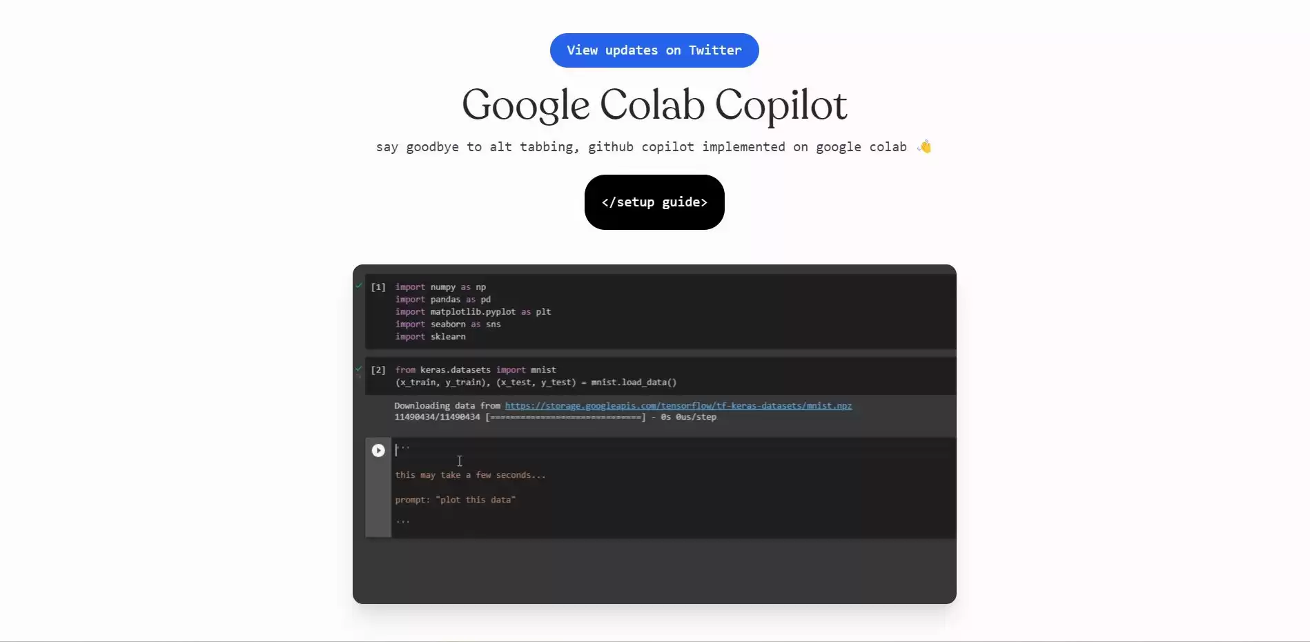 Google Colab Copilot - Best AI Tool Core Feature and Review - Toolaiz