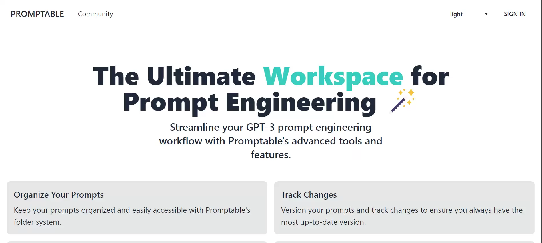 Promptable - Best AI Tool Core Feature and Review on Toolaiz