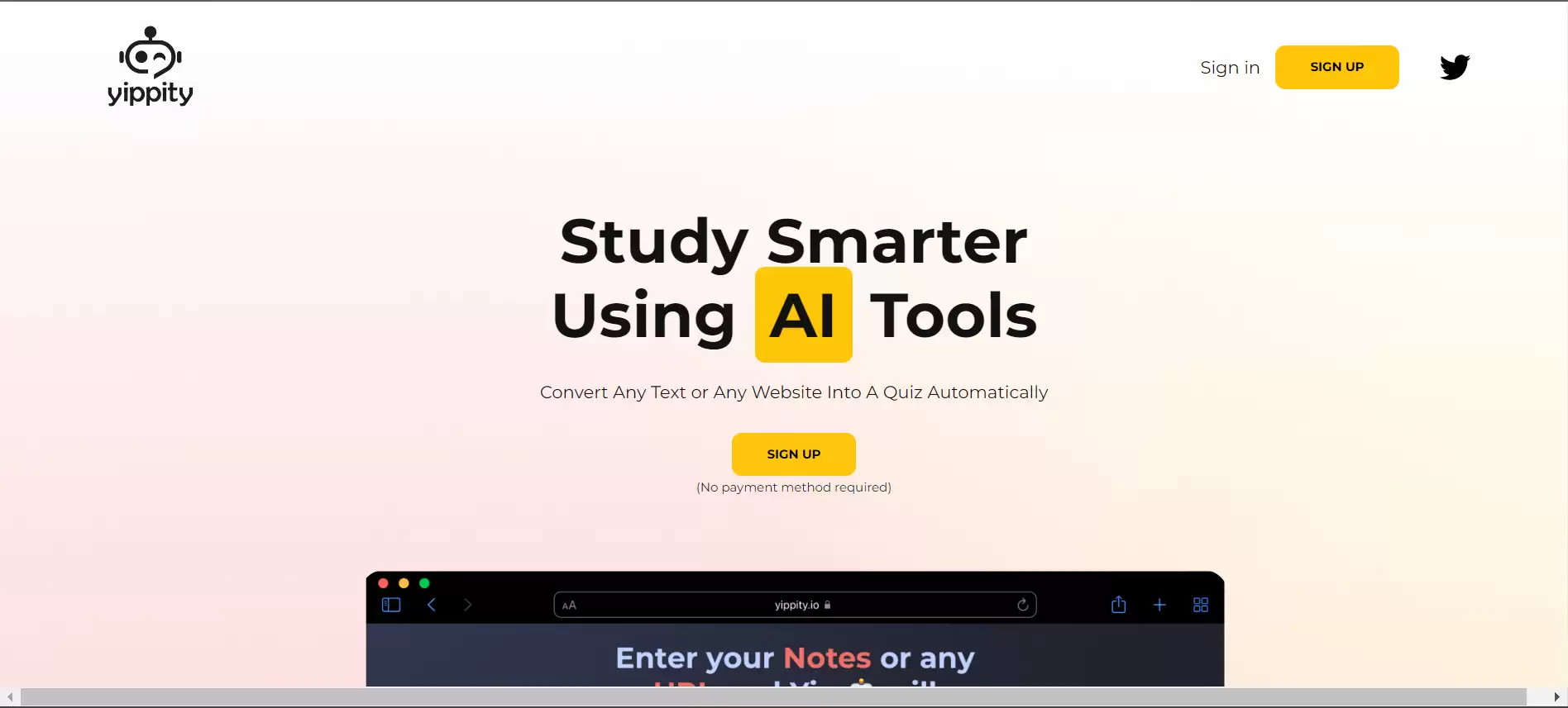 Yip - Best AI Tool Core Feature and Review on Toolaiz
